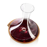 Vacu Vin Swirling Vinkaraff med kork Kristallglas