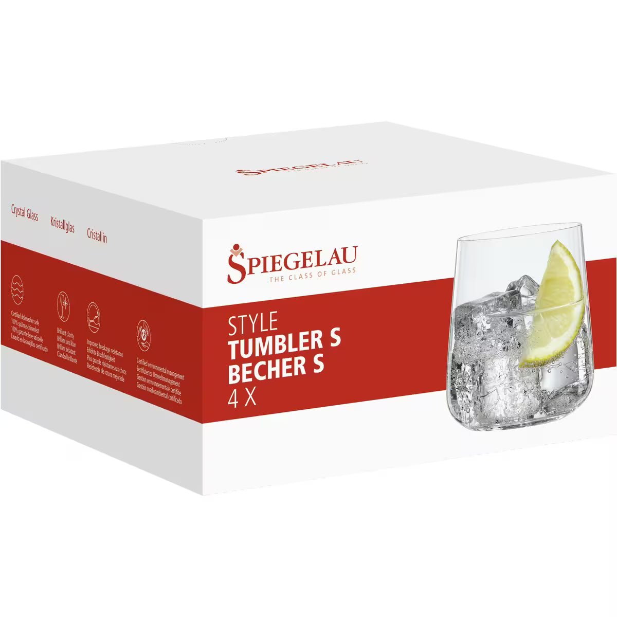 Spiegelau Style vattenglas 34 cl 4-pack