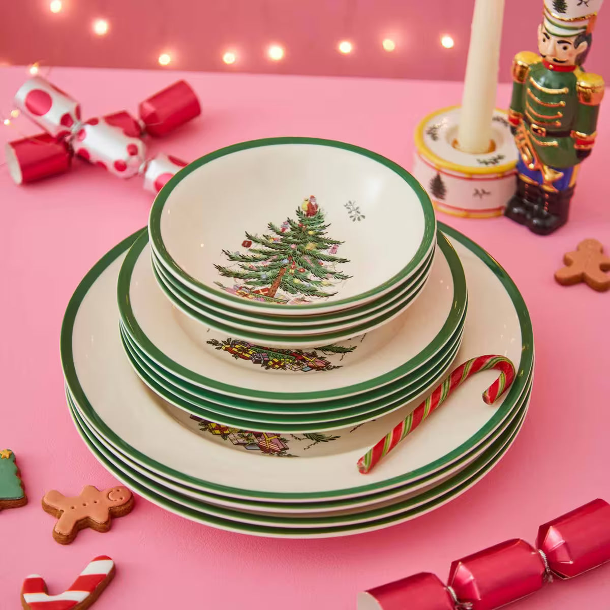 Spode Christmas Tree julservis 12 delar