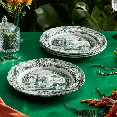 Spode Heritage Green Italian tallrik 27 cm 4-pack