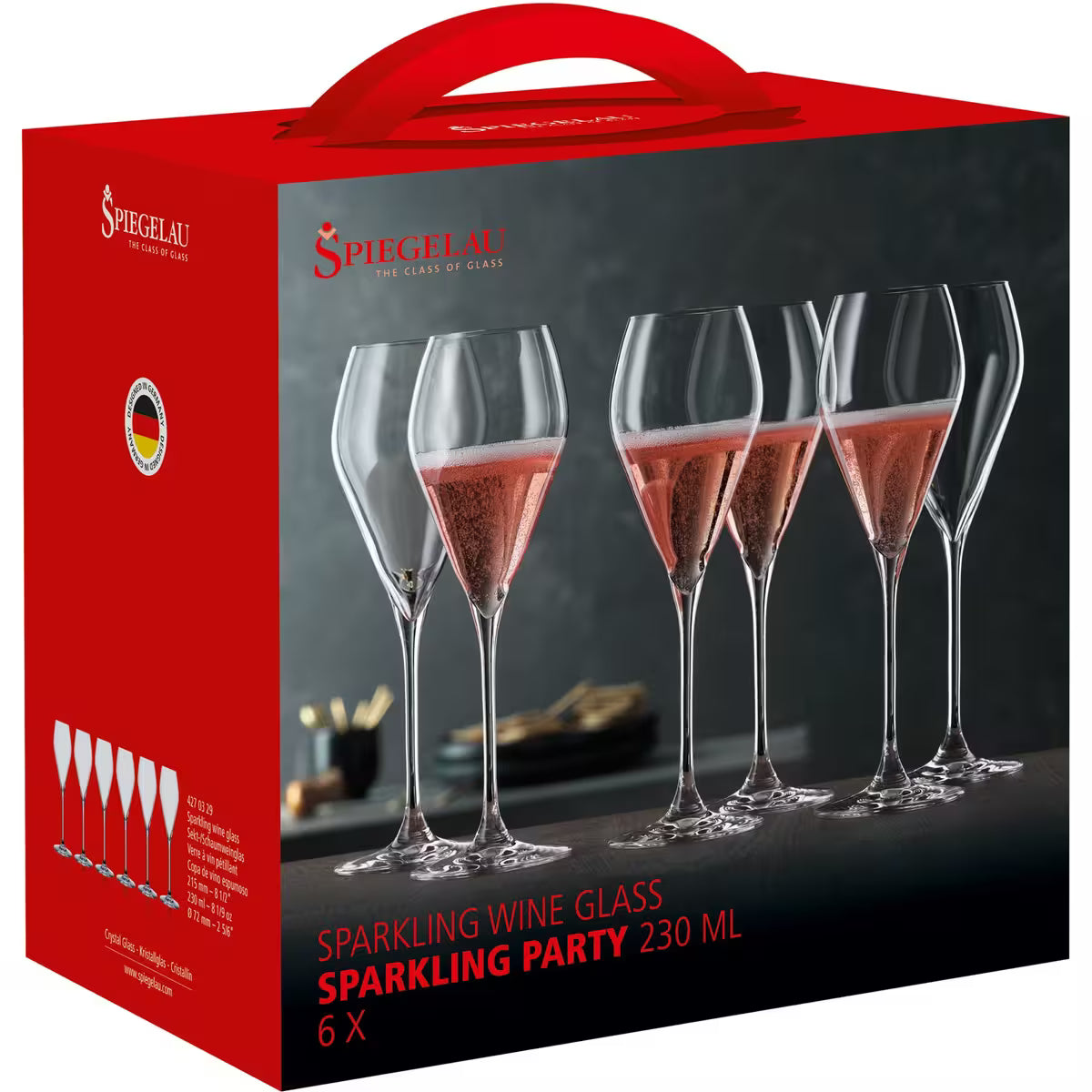 Spiegelau Special Glasses champagneglas 23 cl 6-pack