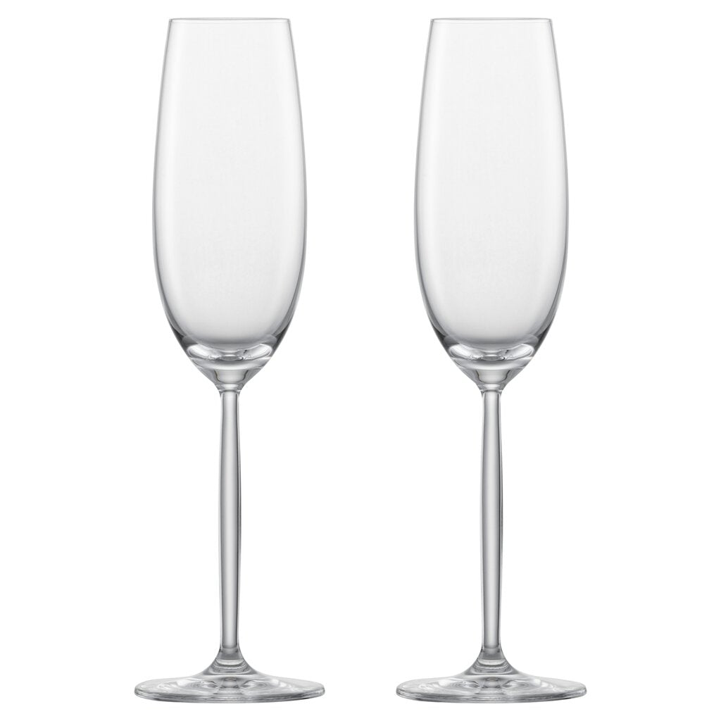 Zwiesel Glas Diva Champagneglas 22 cl 2 - pack - Kockensval