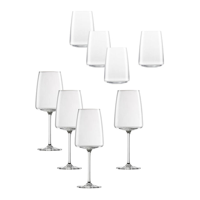 Zwiesel Glas Vivid Senses Vinset 8 glas - Kockensval